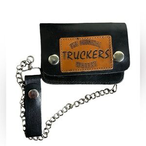 The Original Truckers Biker Wallet Chained